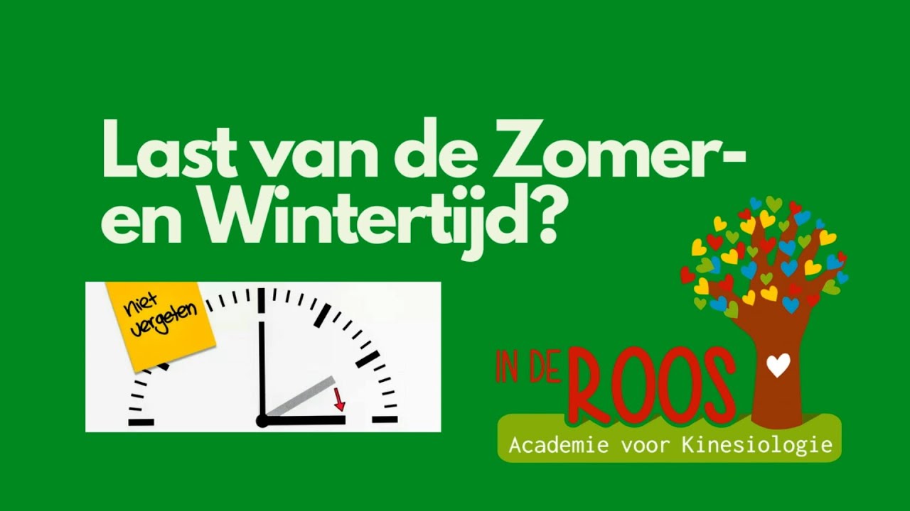 Last van zomer  of wintertijd?